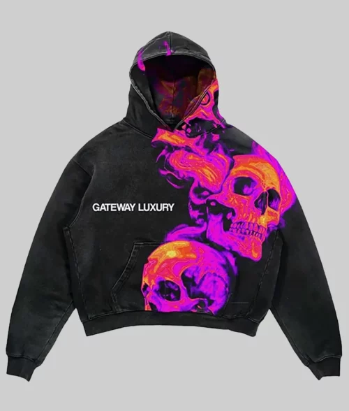 Gateway Luxury Pullover Hoodie - Gateway Luxury Pullover Hoodie - Black