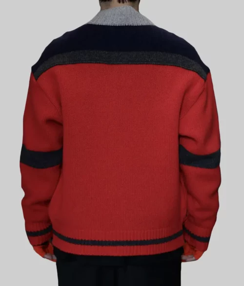 Mountainhead Steve Carell Color Block Jacket - Mountainhead Steve Carell (Randall) Color Block Jacket - Back