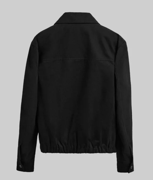 Ryan Gosling Black Cotton Polyester Jacket - CinemaCon 2025 Ryan Gosling Black Cotton Polyester Jacket - Back View
