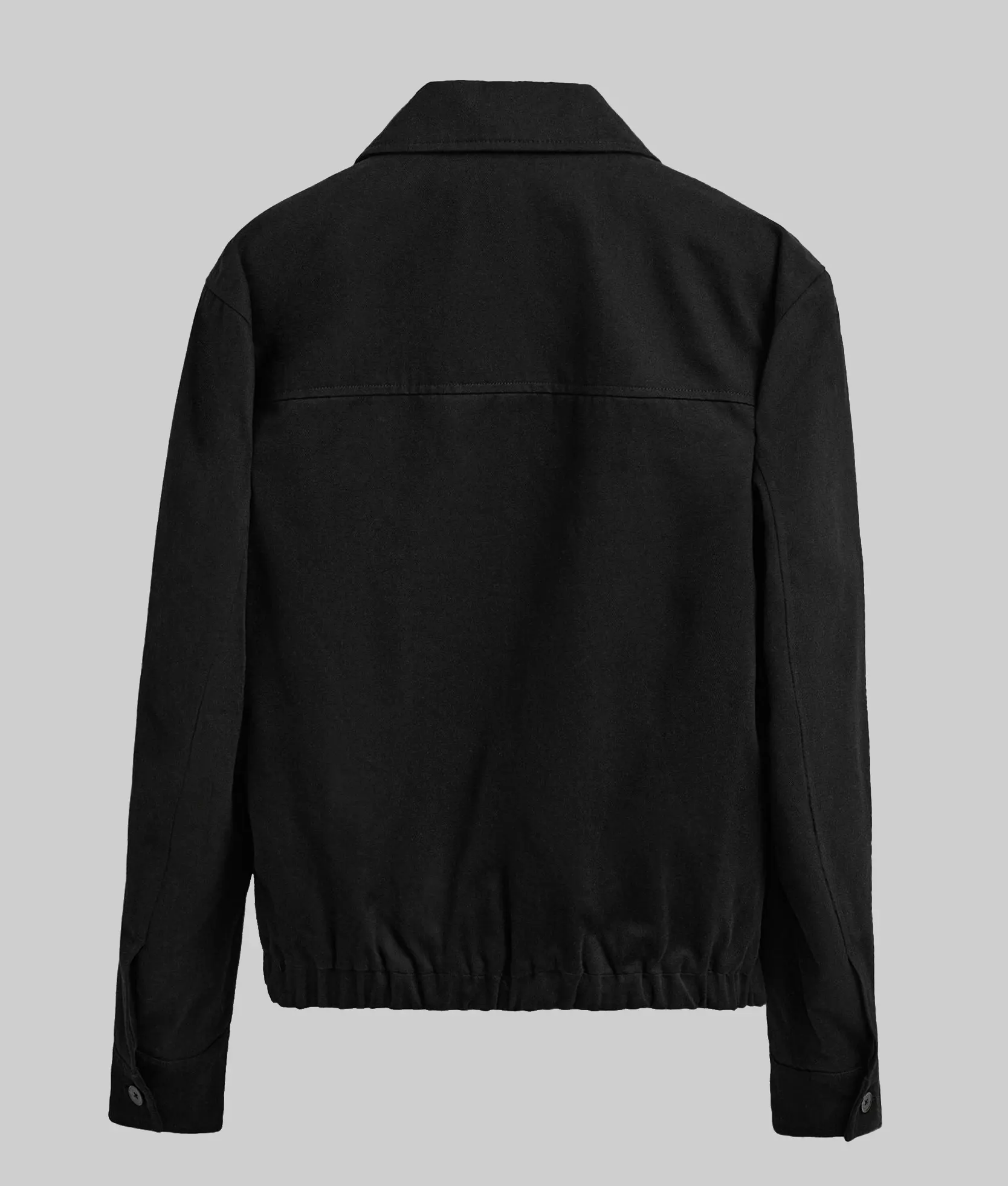 Ryan Gosling Black Cotton Polyester Jacket - CinemaCon 2025 Ryan Gosling Black Cotton Polyester Jacket - Back View
