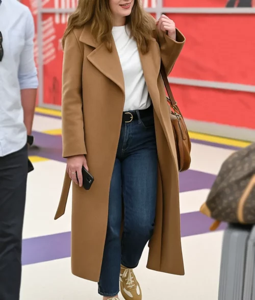 ジャケット・アウター ADER Robe wool trench coat BROWN A1 ADER Robe wool trench coat BROWN A1