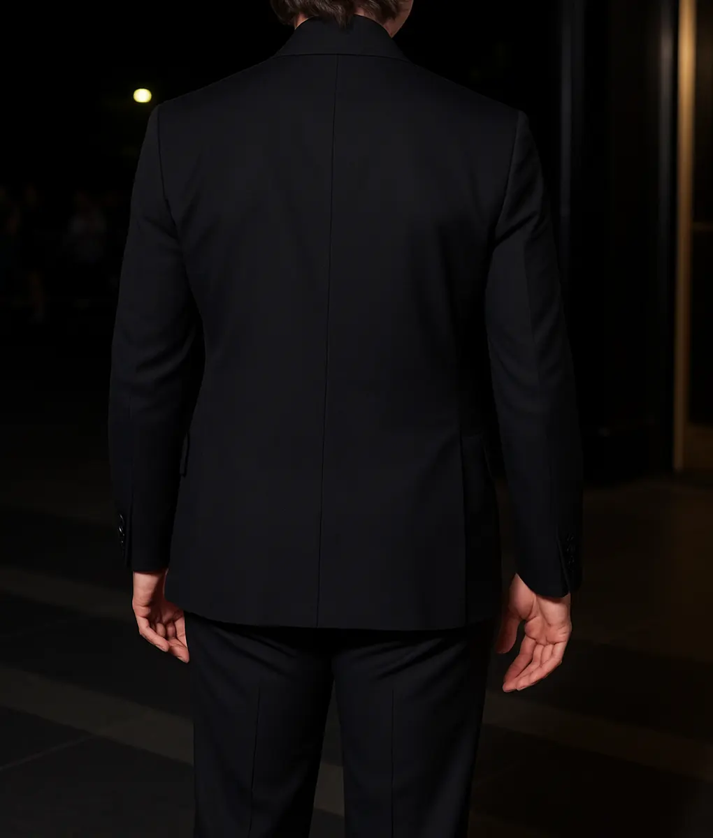 Mission Impossible 2025 Tom Cruise Black Suit - Mission Impossible 2025 Tom Cruise Black Suit - Back