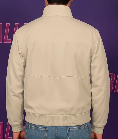 Pedro Pascal Beige Cotton Jacket - Back