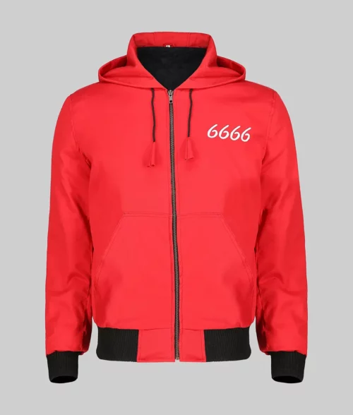 Roberto Alessandro Men's Red Hoodie - Clearance Item - Front