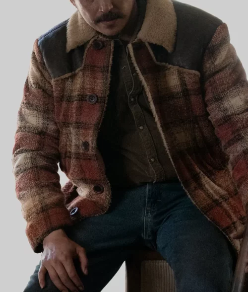 The Last of Us Gabriel Luna Plaid Jacket - The Last of Us Gabriel Luna (Tommy Miller) Plaid Jacket - Zoom