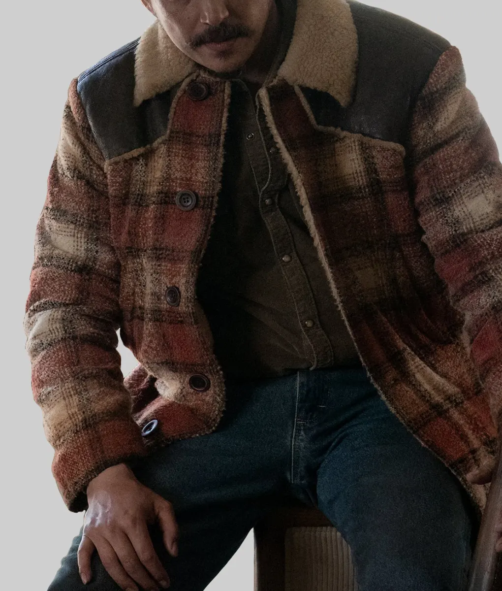 The Last of Us Gabriel Luna Plaid Jacket - The Last of Us Gabriel Luna (Tommy Miller) Plaid Jacket - Zoom