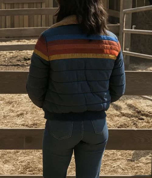 The Last of Us Isabela Merced Puffer Jacket - Back