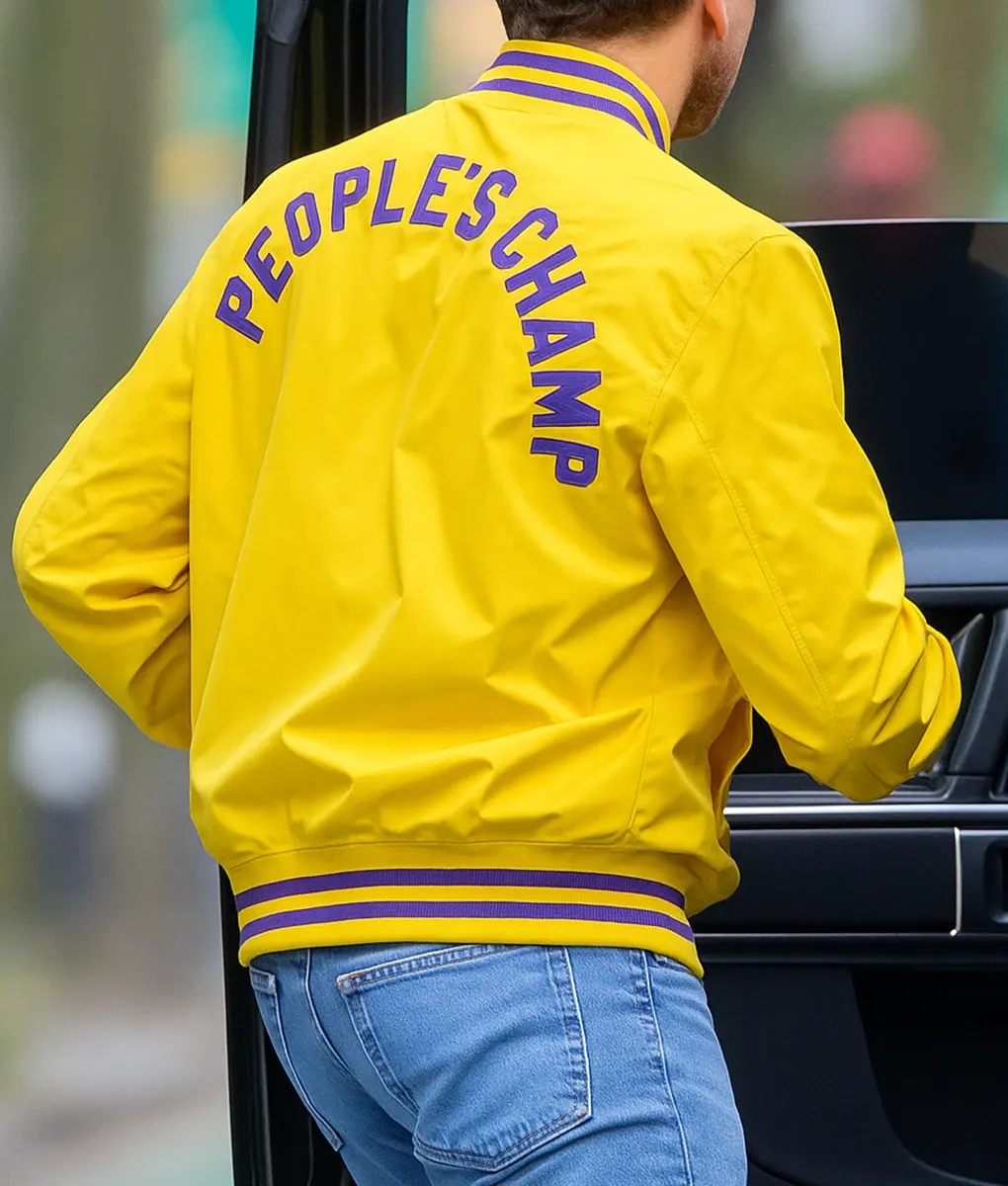 Bradley Cooper Muhammad Ali 1974 Varsity Jacket - Back