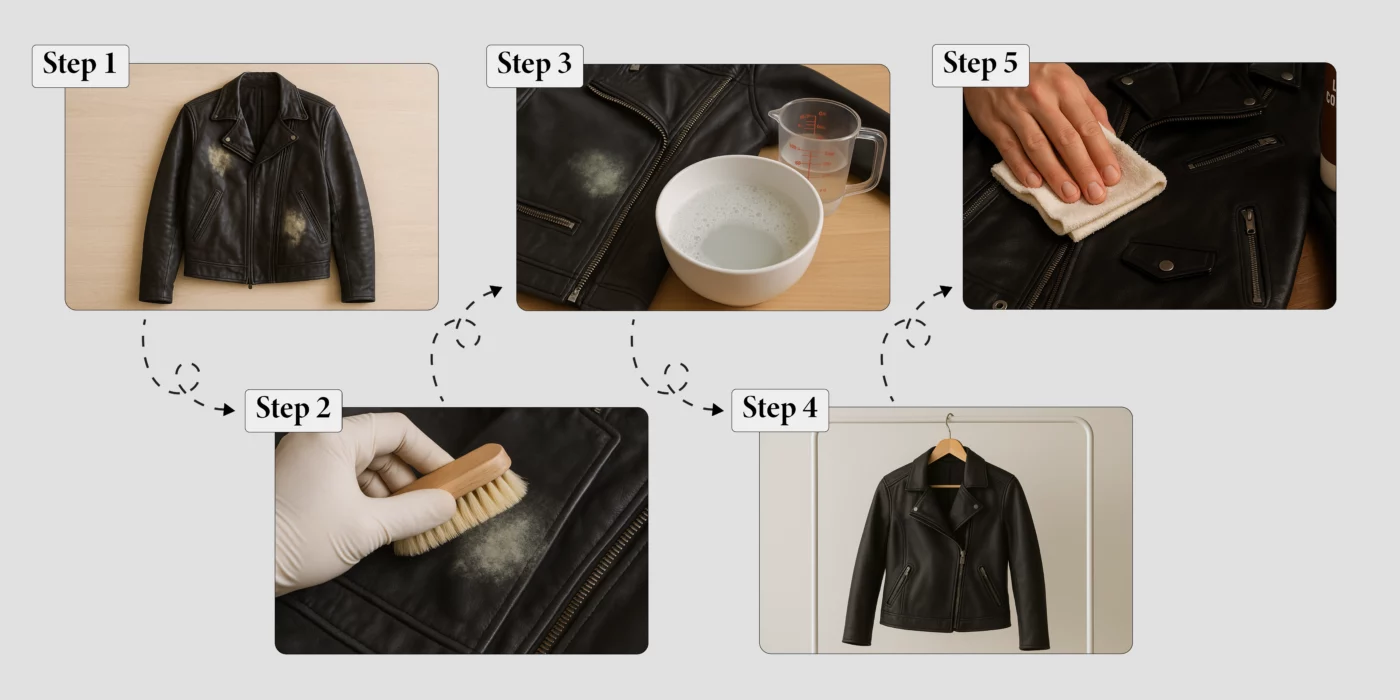 How to Clean Mold off a Leather Jacket