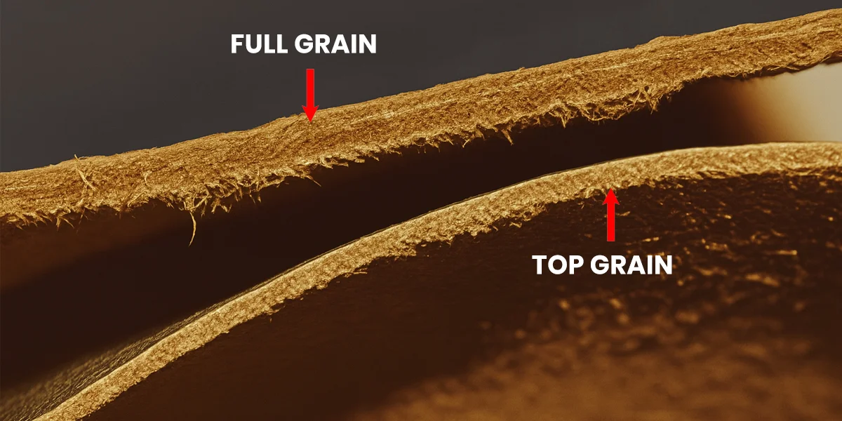 Top Grain vs Full Grain Leather: What’s the Difference?
