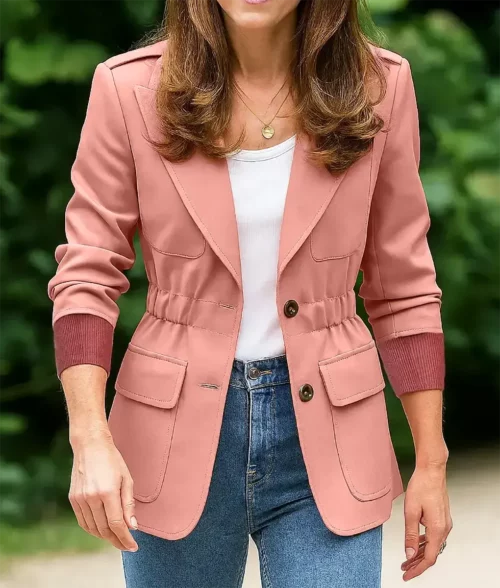 Kate Middleton Pink Blazer - Front