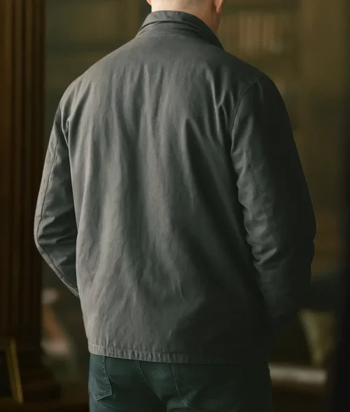 Mobland Tom Hardy Black Cotton Jacket - Back