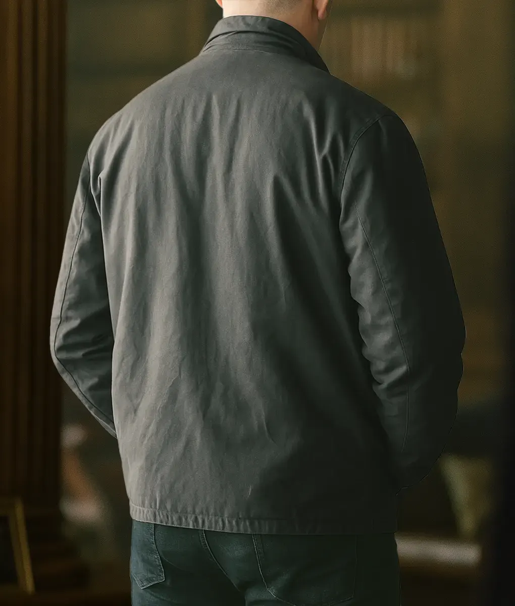 Mobland Tom Hardy Black Cotton Jacket - Back