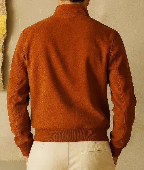 Stranger Things S05 Joe Keery Suede Jacket - Back