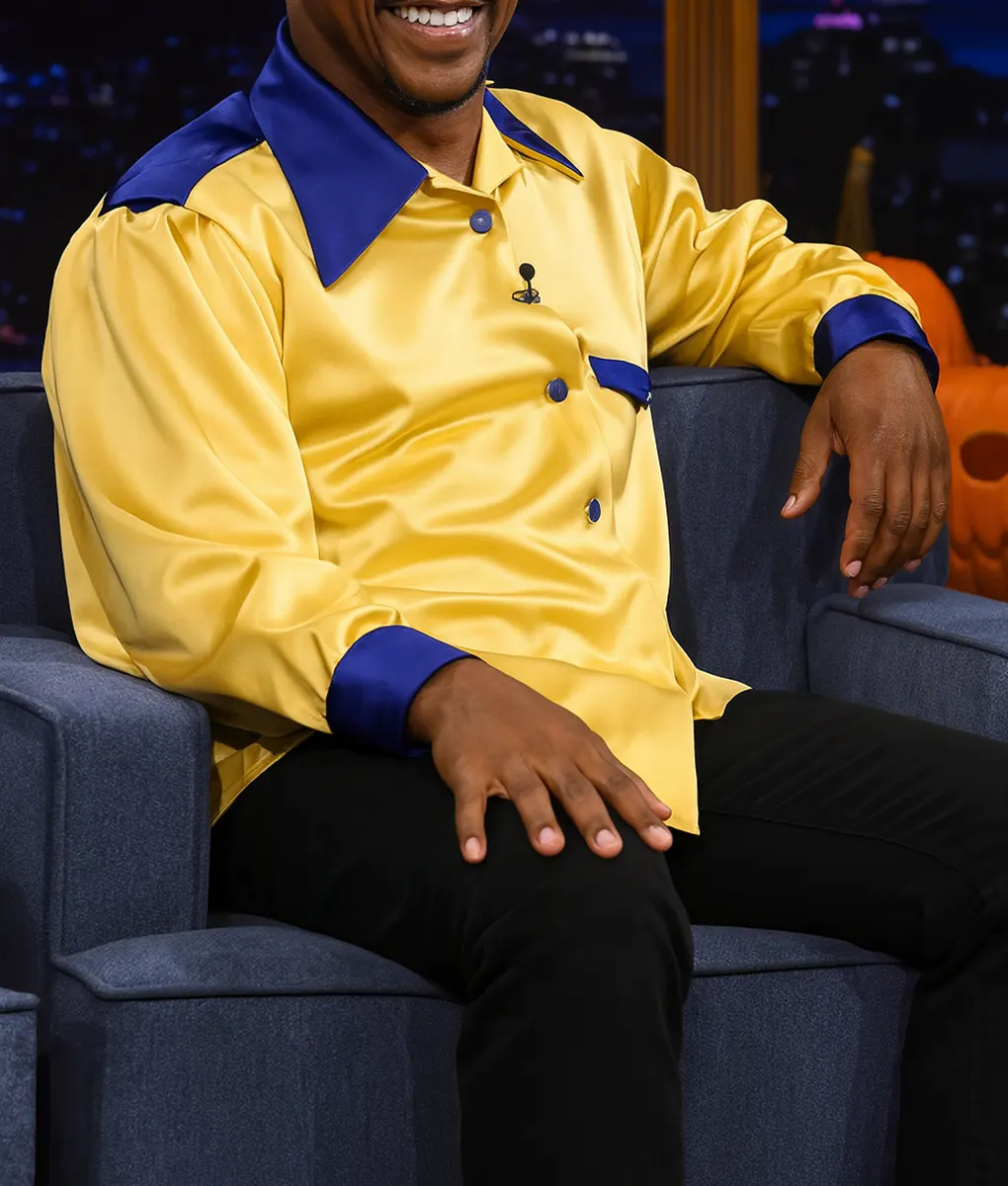 The Tonight Show Starring Jimmy Fallon Anthony Mackie Shirt - Side
