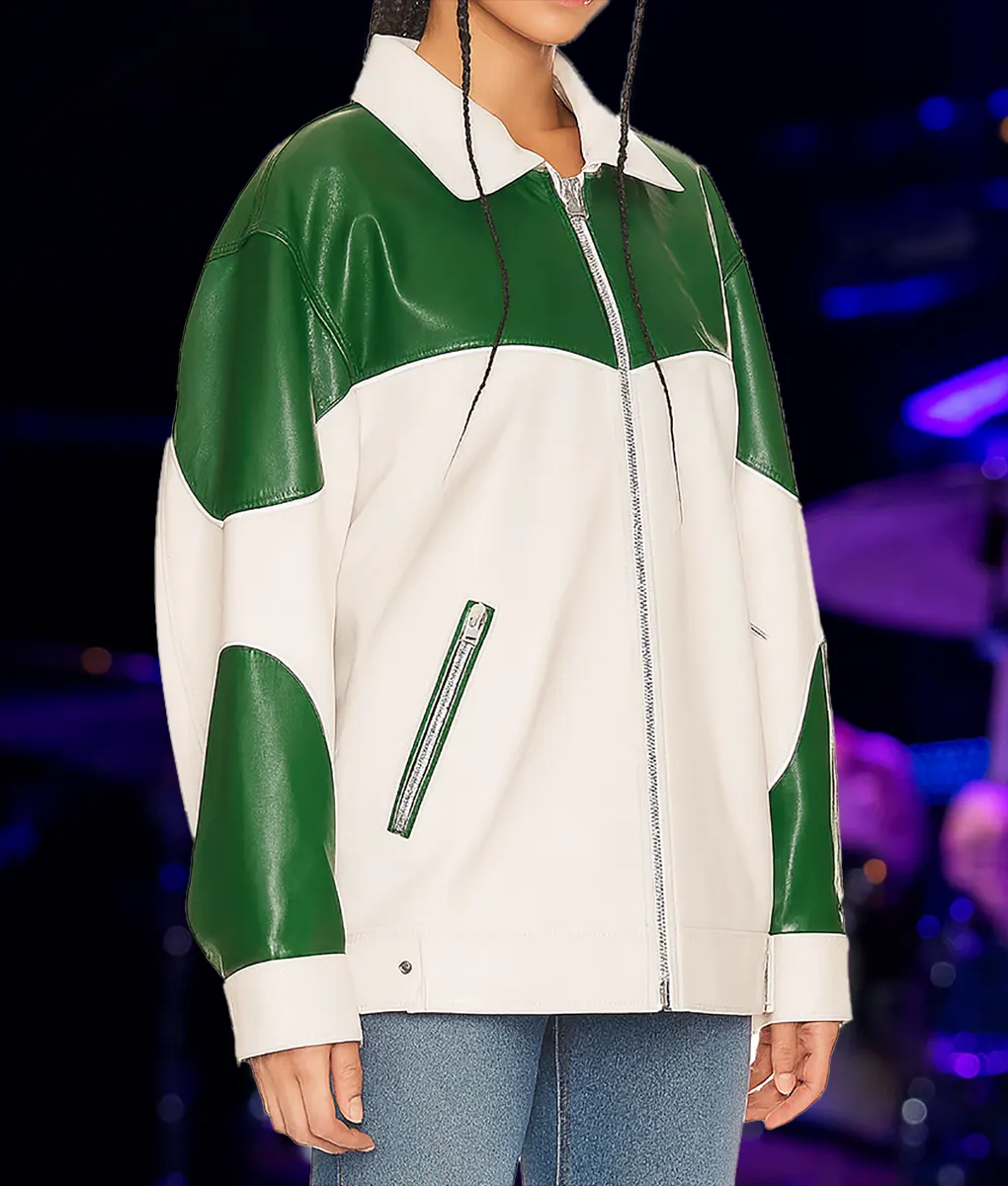 Alana Springsteen Leather Jacket - Image 2