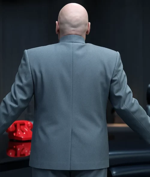 Austin Powers DR. Evil Grey Suit - Back