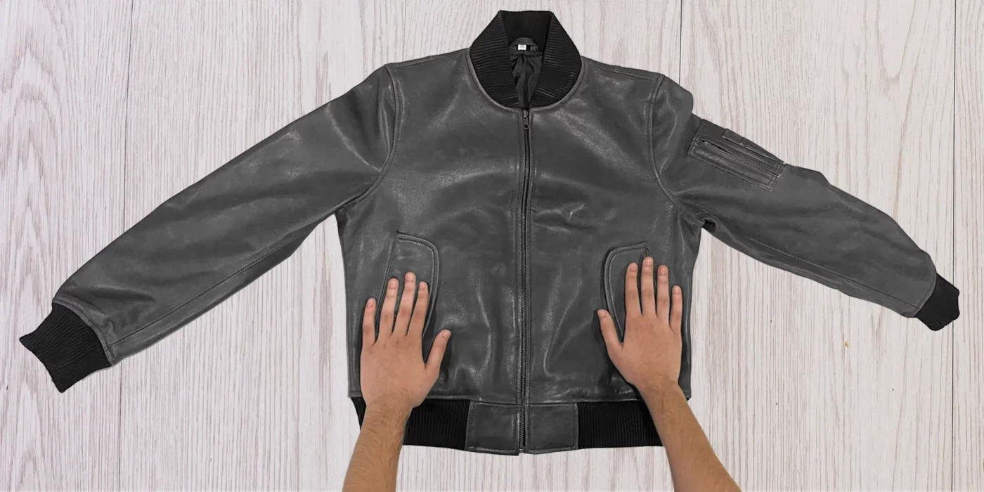 how to fold a jacket