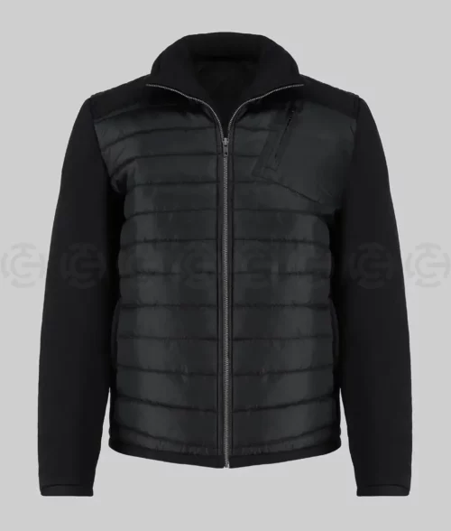 Justin Hartley Tracker Black Puffer Jacket (2)