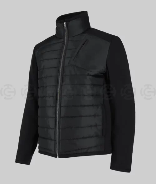 Justin Hartley Tracker Black Puffer Jacket (3)