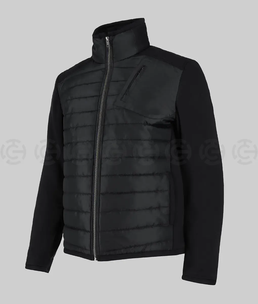 Justin Hartley Tracker Black Puffer Jacket (3)