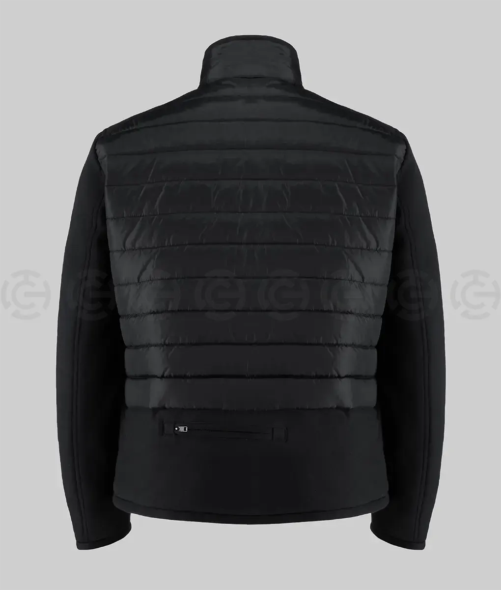 Justin Hartley Tracker Black Puffer Jacket (5)