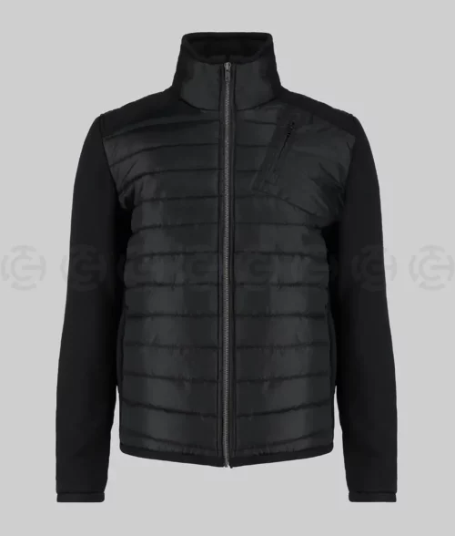 Justin Hartley Tracker Black Puffer Jacket