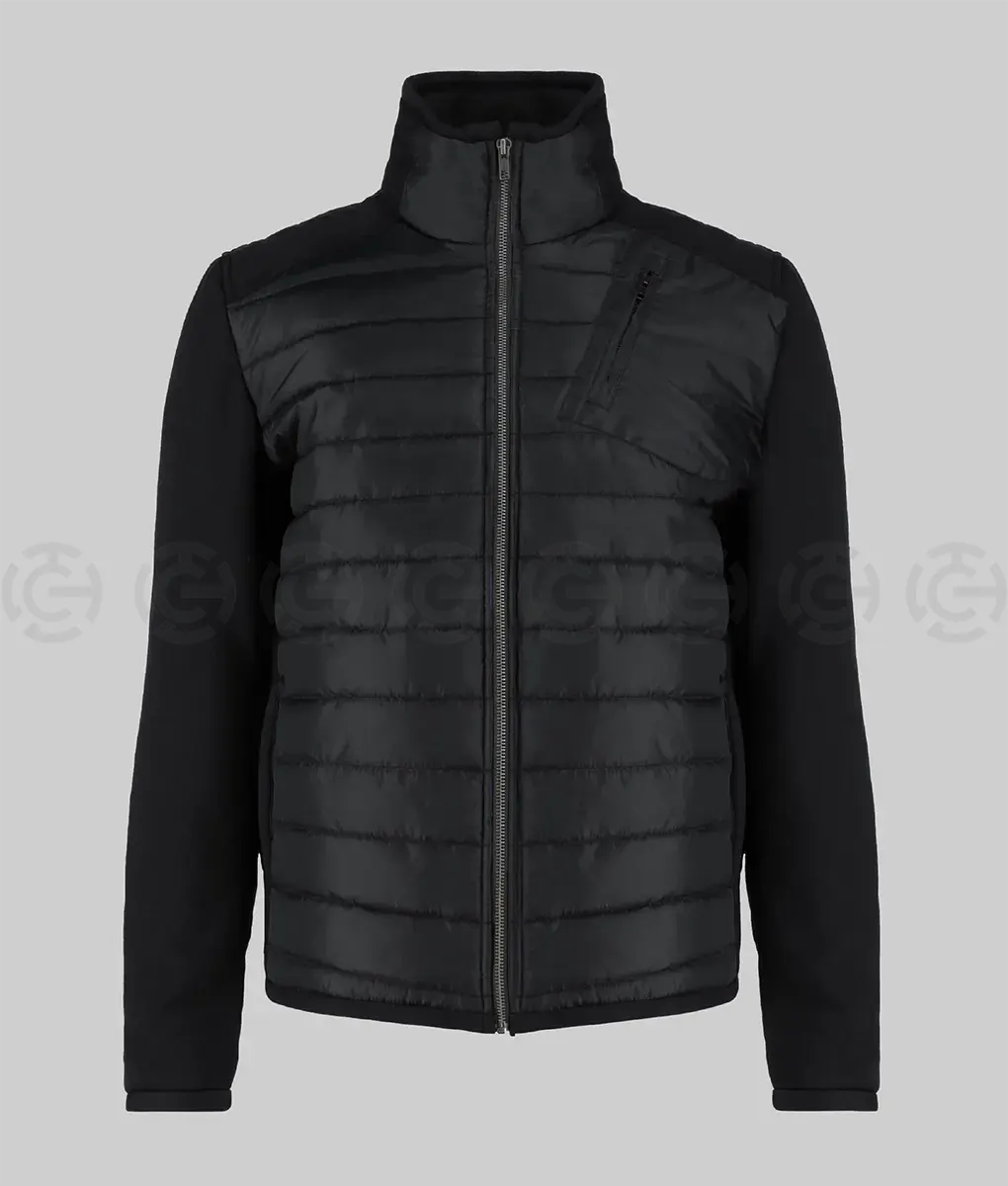 Justin Hartley Tracker Black Puffer Jacket
