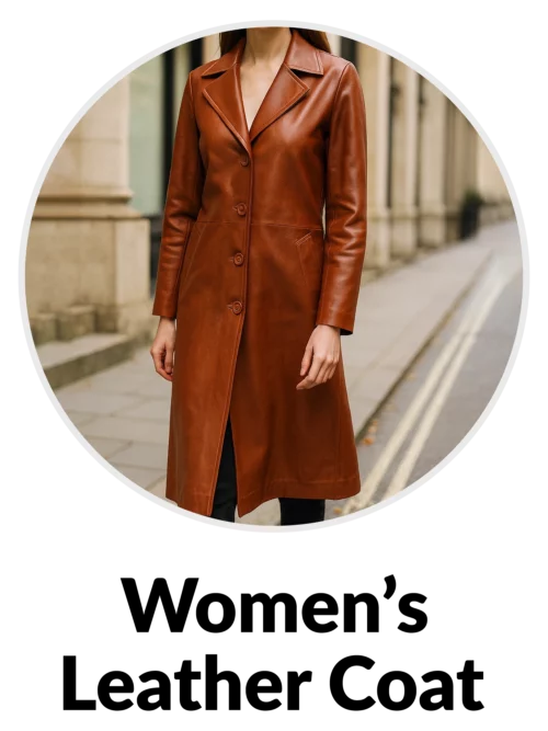 Women's Leather Coat