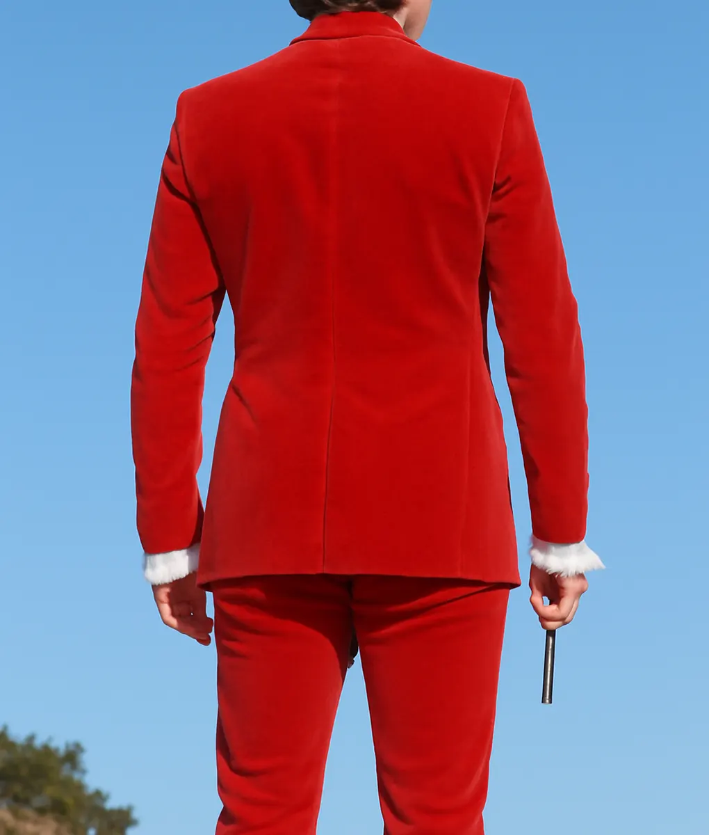 Mike Myers Austin Powers Red Suit - Back