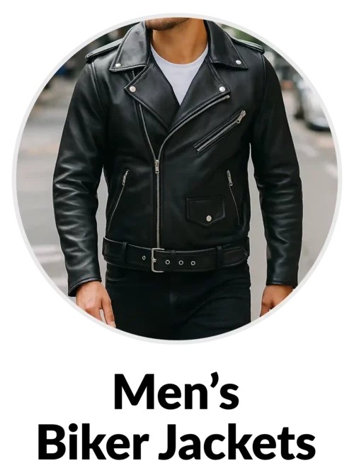 Men's Biker Leather Jackets