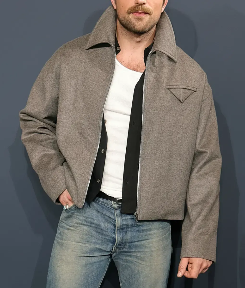 Brandon Sklenar Cotton Jacket - Front
