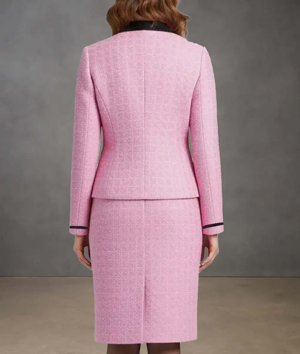Jackie kennedy Pink Suit - Back