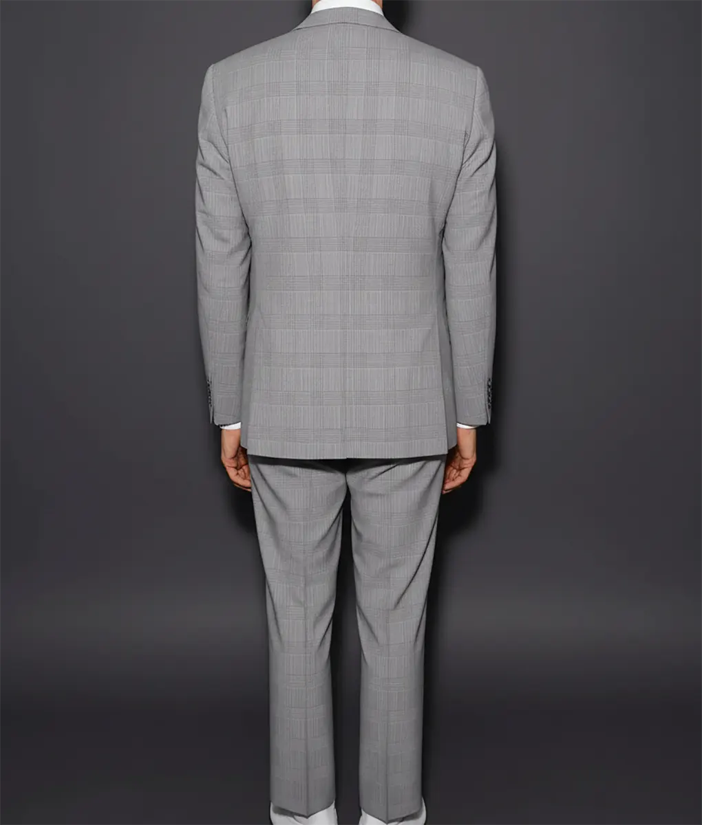 Pee Wee Herman Grey Suit - Back