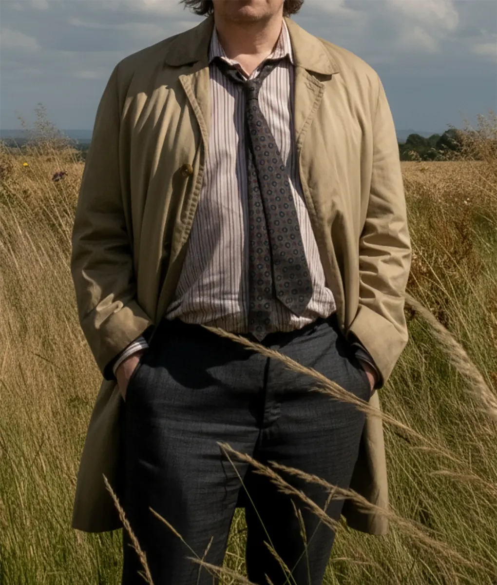 Slow Horses Gary Oldman Cotton Coat - Front