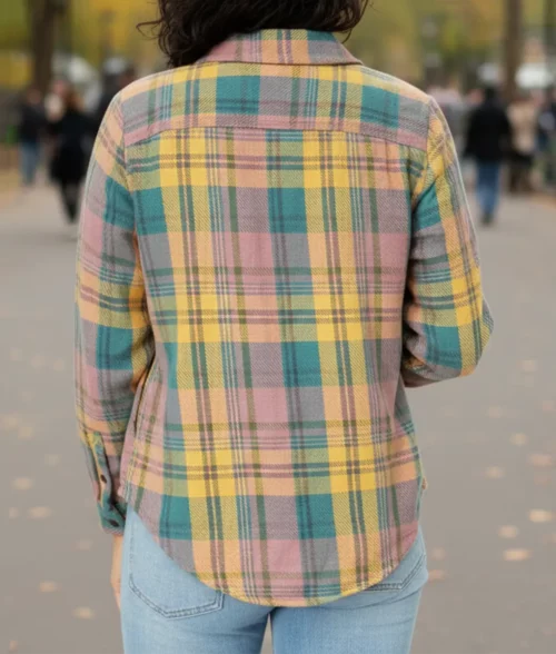 Sullivans Crossing S02 Amalia Williamson Plaid Shirt - Back