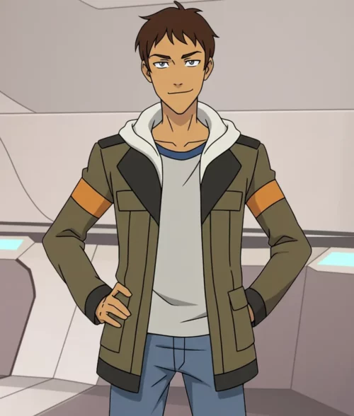 Voltron Legendary Defender Lance Charles Mcclain Cotton Jacket - Front
