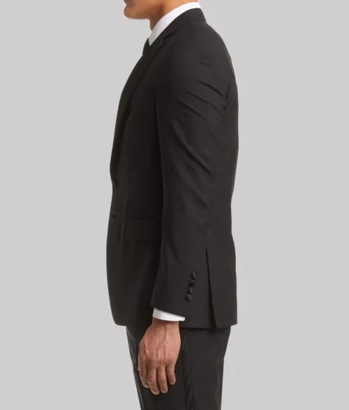 Daniel Men's Black Blazer – Clearance Item-Side View