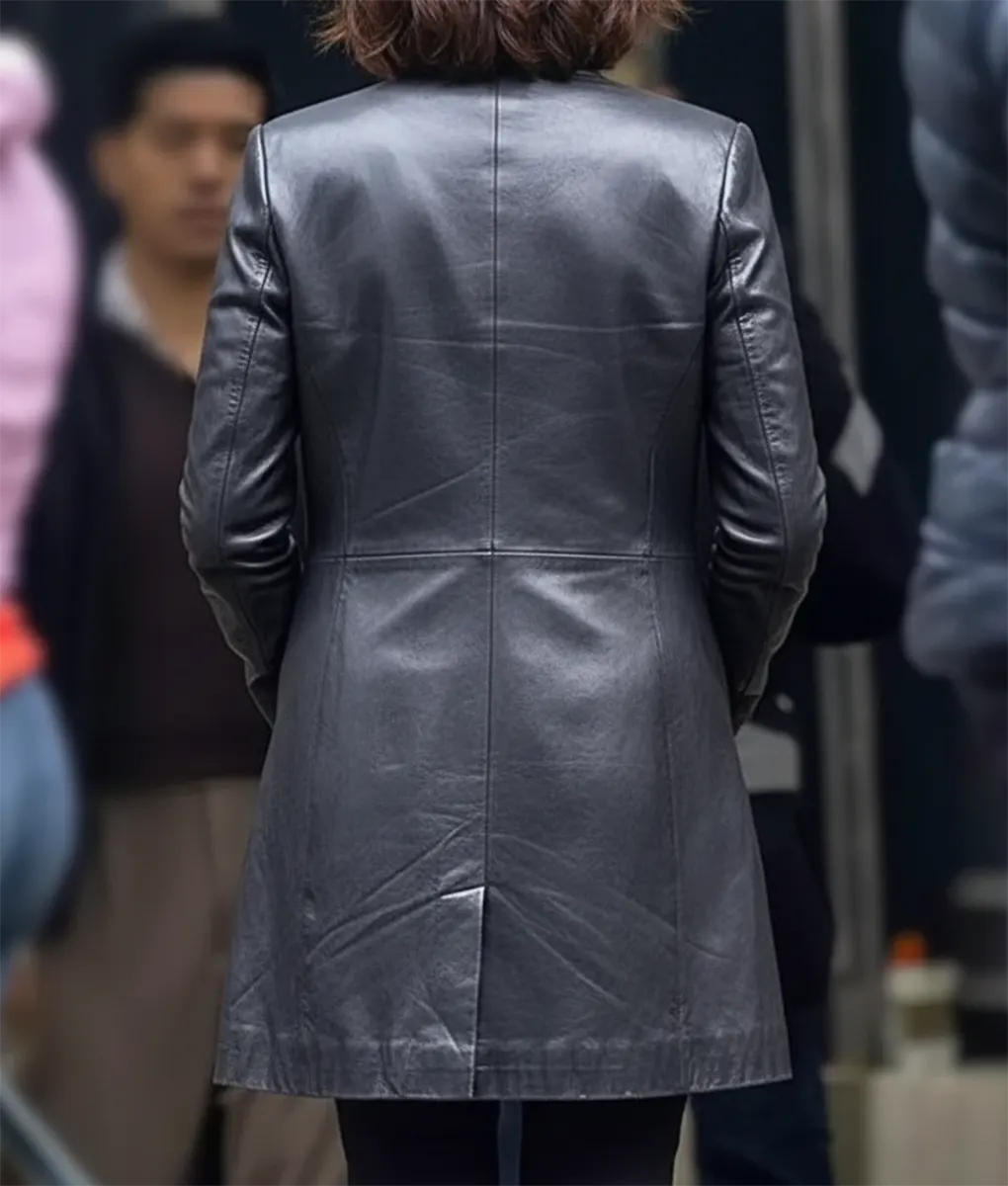 Down Cemetery Road Emma Thompson Coat - Back