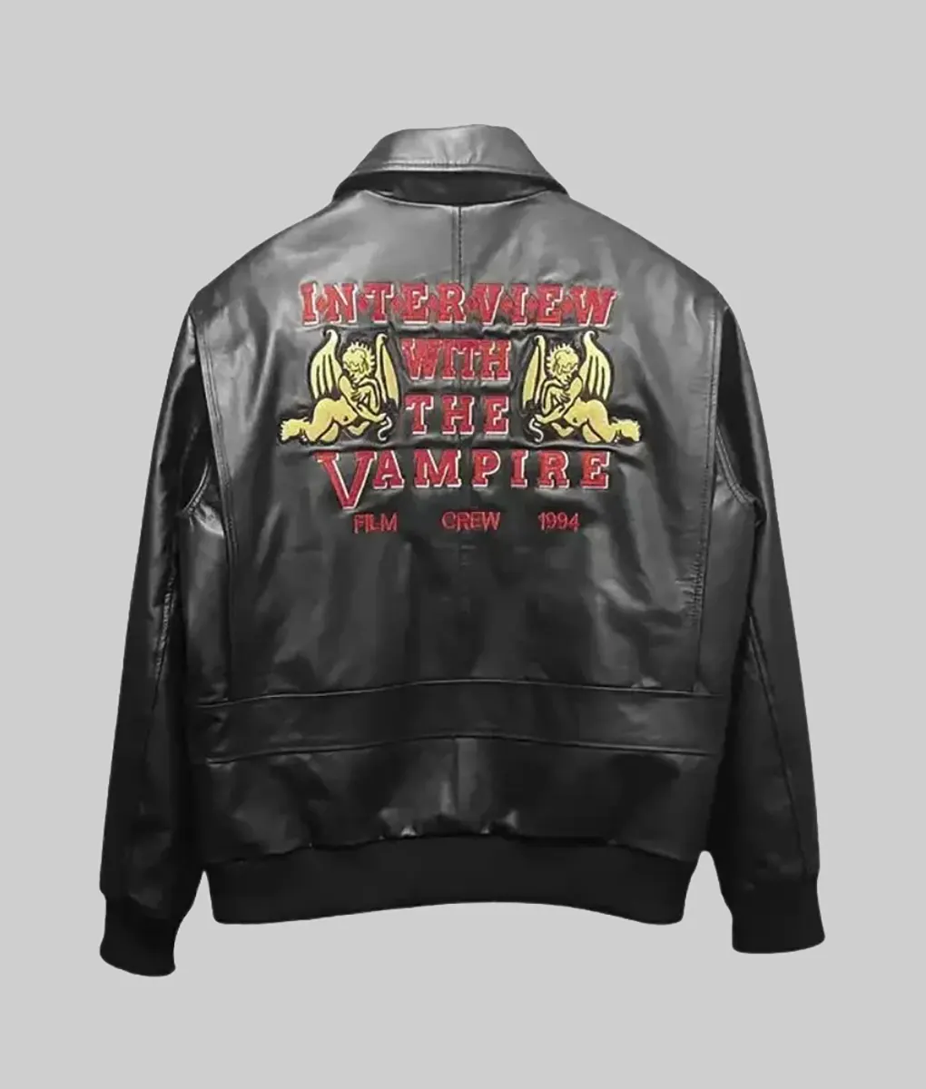Interview With The Vampire Leather Bomber Jacket | TLC