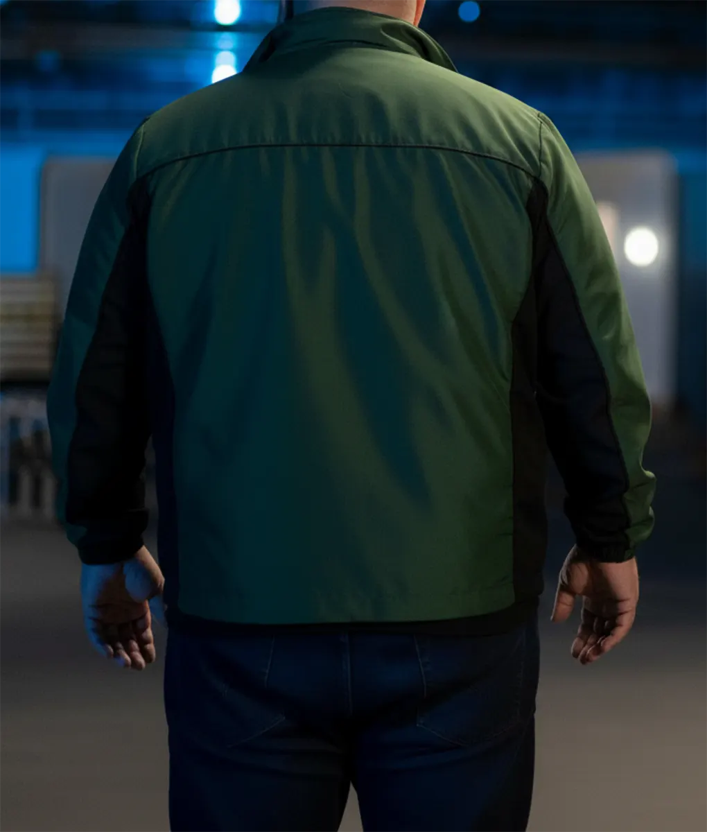 Playdate Kevin James Green & Black Jacket - Back