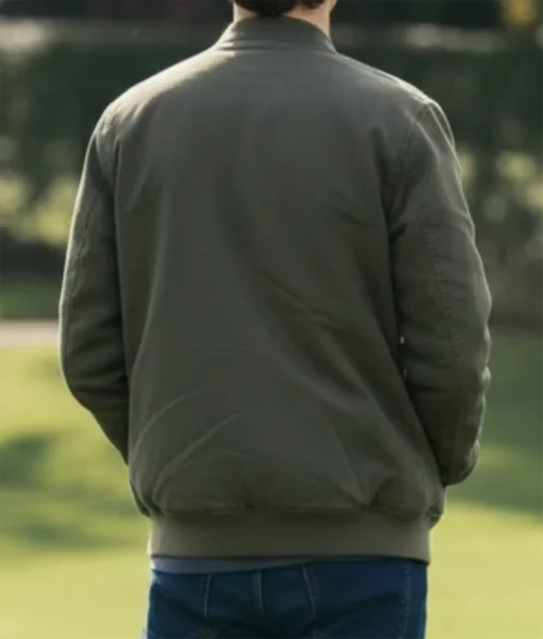 Talamasca The Secret Order Nicholas Denton Green Jacket - Back
