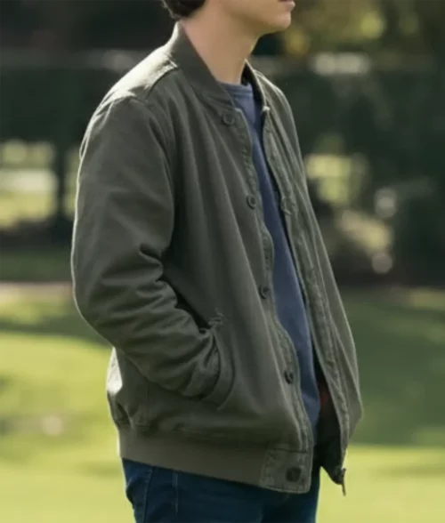 Talamasca The Secret Order Nicholas Denton Green Jacket - Side