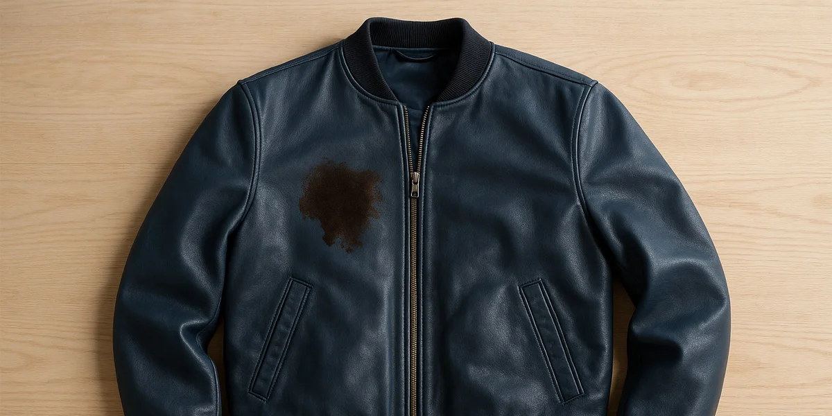 how to get oil out of leather