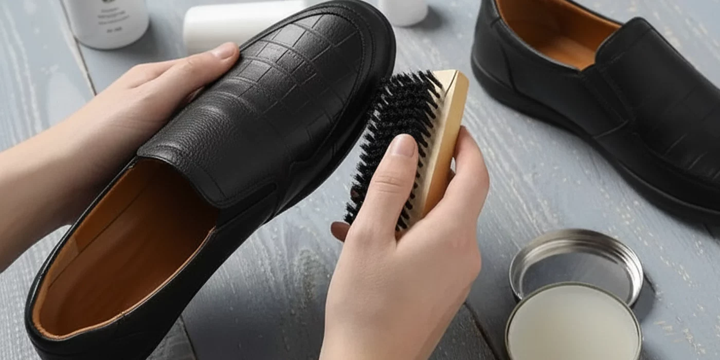 how to clean leather sneakers