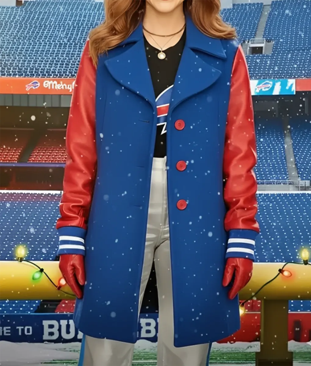 Holiday Touchdown A Bills Love Story Holland Roden Coat - Front