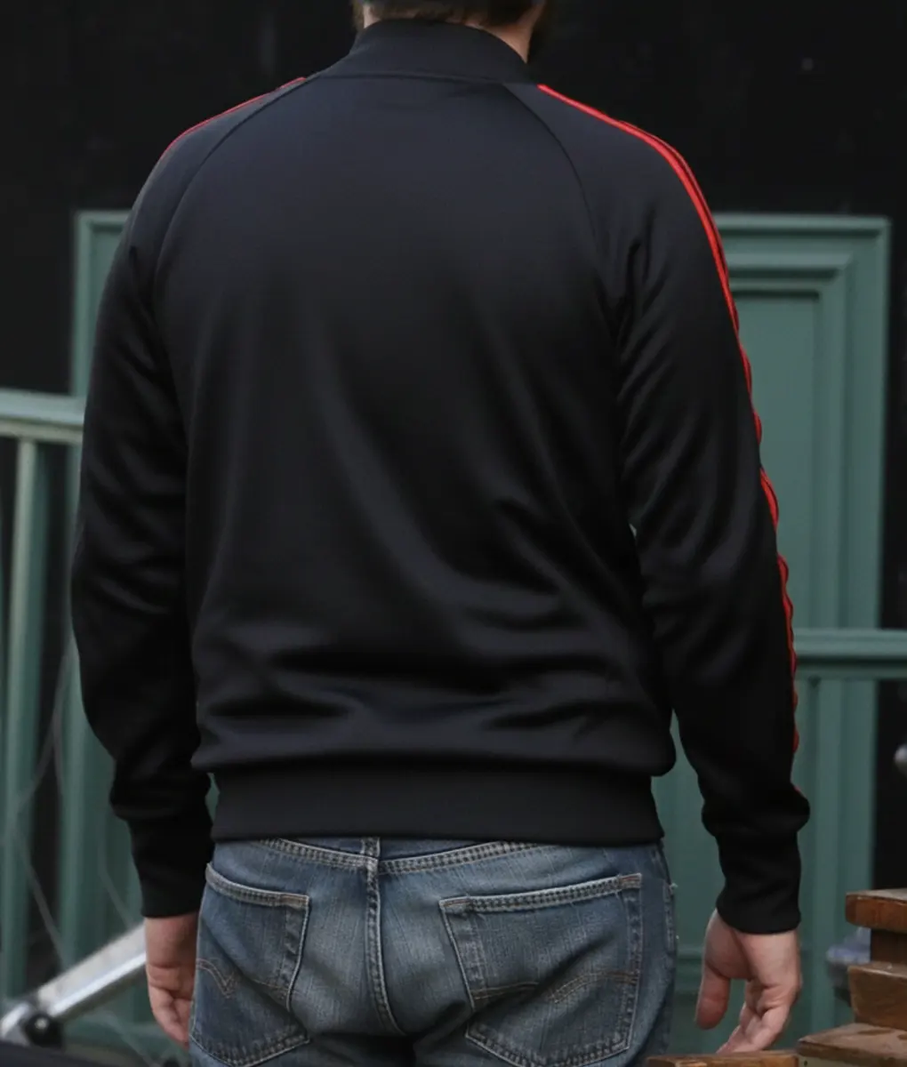 It's Always Sunny in Philadelphia Charlie Day Track Jacket - Back