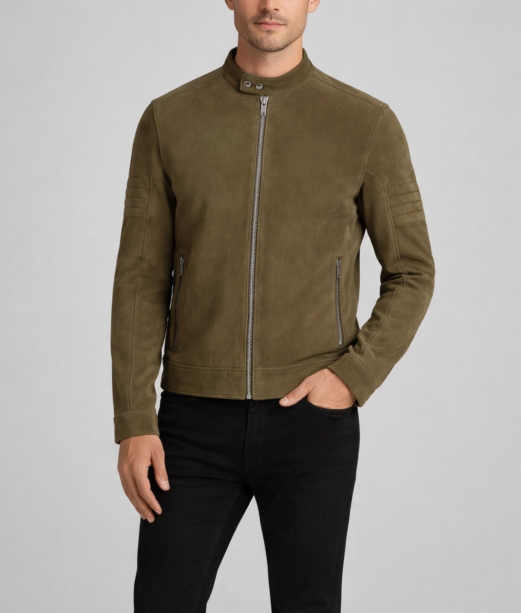 Men's Ziley Caf&eacute; Racer Jacket | Men's Caf&eacute; Racer Jacket-3