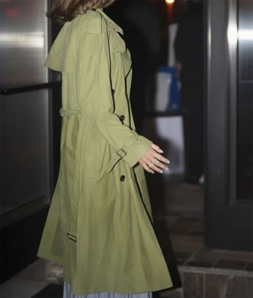 Paige Lorenze Green Trench Coat - Right