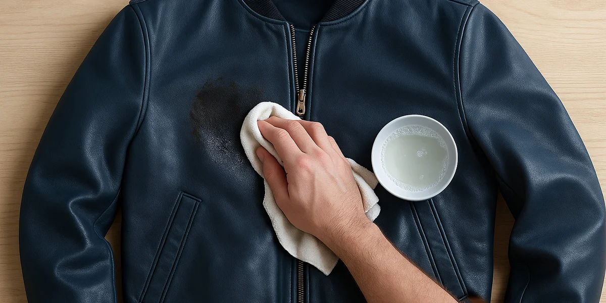 how to get oil out of leather